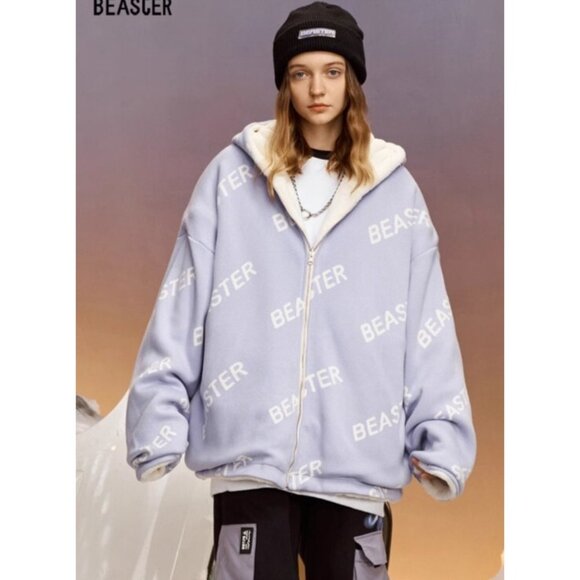 BEASTER Velvet reversible Jackets Unisex Size M - Picture 16 of 16